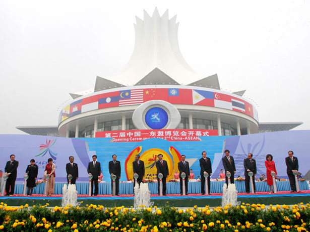 中国——东盟博览会是唯一以中国——东盟自由贸易区为主题,以促进